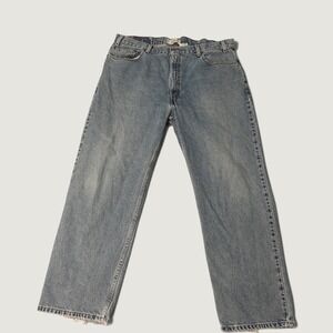 Levi Strauss Signature Mens Relaxed Fit Jeans Blue Denim 40x30 W40 L30